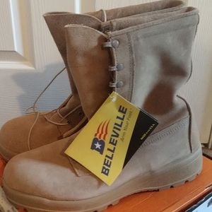 Tan Military Boots